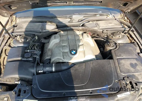 2003 BMW 745I from USA, damaged, VIN WBAGL63483DP67483